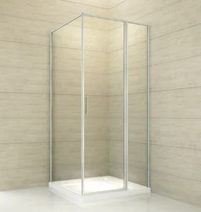 Rea Atrium Square 80x100 prawa - Kabiny prysznicowe - miniaturka - grafika 2