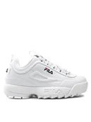 Buty dla dziewczynek - Fila Sneakersy Disruptor Teens FFT0029.10004 Biały - miniaturka - grafika 1