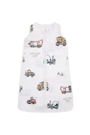 Śpiworki dla dzieci - Śpiworek bambusowy do spania dla dzieci light - Plac budowy - miniaturka - grafika 1