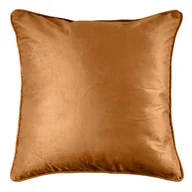 Poduszki dekoracyjne - Poduszka Velvet 45X45 Cm Karmelowa - miniaturka - grafika 1