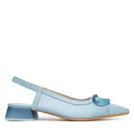 Sandały damskie - Sandały Hispanitas Dali HV253955 Niebieski - miniaturka - grafika 1