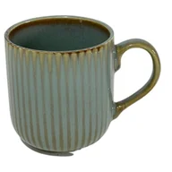 Kubki - Kubek porcelanowy 400 ml Reactive sage - miniaturka - grafika 1