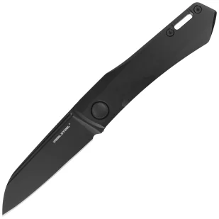 Nóż składany Real Steel Solis Black Titanium, Blackwash N690 by Poltergeist Work (7063B) - Noże - miniaturka - grafika 1