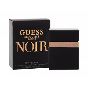 Guess Seductive Homme Noir Woda toaletowa 50 ml + Edt 15 ml ph_97689 - Zestawy perfum męskich - miniaturka - grafika 1