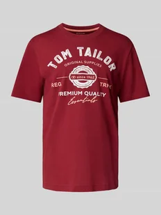 T-shirt o kroju regular fit z czystej bawełny - Koszulki męskie - miniaturka - grafika 1