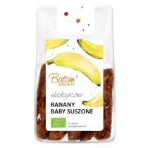 BANANY BABY SUSZONE BIO 100 g - BATOM 5907709953734 - Owoce świeże i suszone - miniaturka - grafika 1
