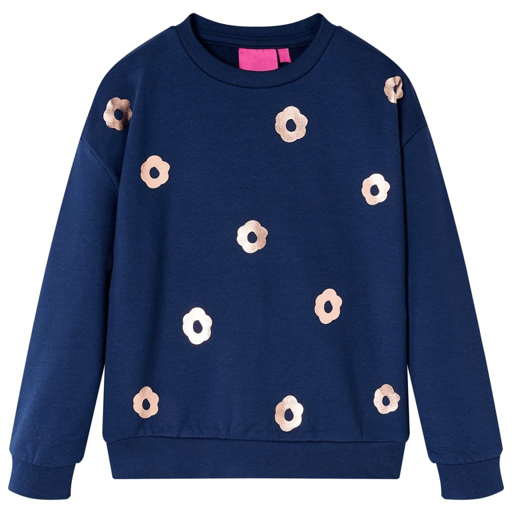 Bluza dziecięca, granatowa, 128