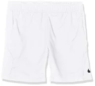 Spodenki damskie - Nike Boy's Court Dri-Fit szorty tenisowe White/Black/Black M - miniaturka - grafika 1