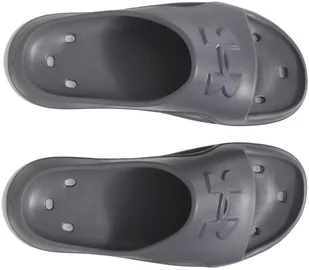 Klapki męskie UNDER ARMOUR M Locker V SL Szare Na basen siłownię 42,5 - Klapki i japonki męskie - miniaturka - grafika 1