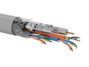Kable miedziane - Multi-kabel Q-LANTEC Multimedia 2 x U/UTP kat.5E + 2 x RG6 + 2 x FO G657A1, PVC, szary 500m  - Q-LANTEC - miniaturka - grafika 1
