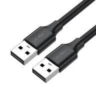 Kable USB - Ugreen US102 USB 2.0 1m czarny - miniaturka - grafika 1