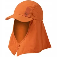 Czapki i chusty sportowe męskie - Czapka z daszkiem BUFF DESERT CAP SOLID GINGER S/M - miniaturka - grafika 1
