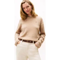 Swetry damskie - Tommy Hilfiger Wełniany sweter | Loose fit - miniaturka - grafika 1
