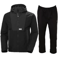 Pozostała odzież narciarska - Zestaw przeciwdeszczowy Helly Hansen Rig, męski, czarny - miniaturka - grafika 1