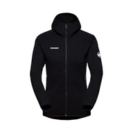 Kurtki damskie - Mammut Aconcagua ML kurtka damska z kapturem, czarny, L - miniaturka - grafika 1