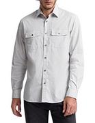 Koszule męskie - Pierre Cardin Męska koszula Bastien, jasnoszara, 3XL - miniaturka - grafika 1