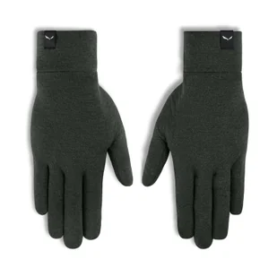 Rękawiczki zimowe unisex Salewa CRISTALLO LINER zielone 00-0000028214_5280 - Rękawiczki - miniaturka - grafika 1