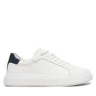 Sneakersy męskie - Sneakersy Calvin Klein HM0HM01659 Biały - miniaturka - grafika 1
