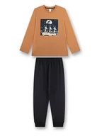 Piżamy chłopięce - Sanetta Piżama w kolorze jasnobrązowo-czarnym - miniaturka - grafika 1