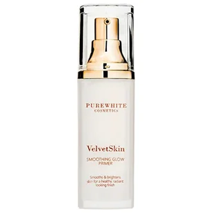 Pure White Cosmetics VelvetSkin Smoothing Glow Primer Bazy pod makijaż i primery 30 g - Bazy pod makijaż - miniaturka - grafika 1