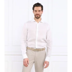 Stenströms Lniana koszula Slim Fit - Koszule męskie - miniaturka - grafika 1