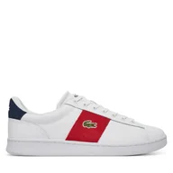 Sneakersy męskie - Sneakersy Lacoste Carnaby 7-49SMA0034 Biały - miniaturka - grafika 1