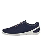 Trampki damskie - Ecco Skórzane sneakersy "Biom Everyday" w kolorze granatowym - miniaturka - grafika 1