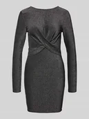 Sukienki - Sukienka koktajlowa taliowana w kopertowym stylu model ‘RICH’ - miniaturka - grafika 1