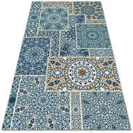 Dywany - Dywan winylowy do domu Mandala patchwork 80x120 cm - miniaturka - grafika 1