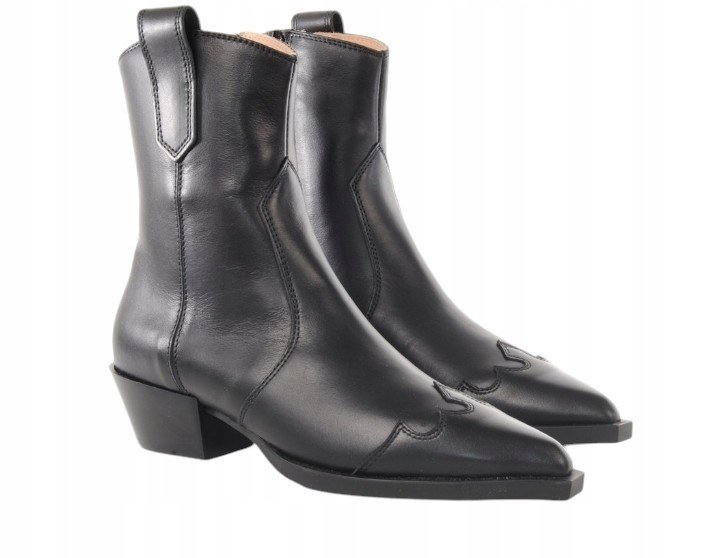 Copenhagen CPH239, botki damskie kowbojki, rozmiar 39, czarne