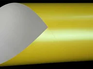Akcesoria do reklamy - Fedrigoni Żółty, bardzo błyszczący, - gładkiwylewany , 250 g/m3, 70x100cm, Splendorlux Pearl Lime. Karton ozdobny, 1 arkusz 10053089 - miniaturka - grafika 1