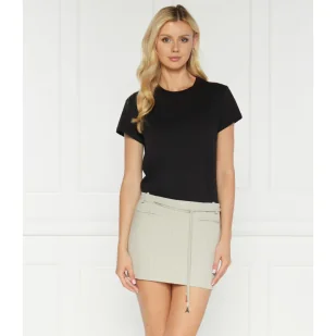 Patrizia Pepe T-shirt | Regular Fit - Koszulki i topy damskie - miniaturka - grafika 1
