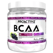Aminokwasy - BCAA - aminokwasy - ProActive - 400g GRAPE - miniaturka - grafika 1