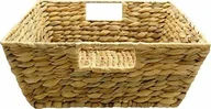 Meble modułowe i akcesoria - Jade 360271 Temple Kosz Dekoracyjny Z Hiacyntu Wodnego, Pleciony, 12 Cm X 30 Cm, X 30 Cm, Idealny Do Przechowywania Różnych Przedmiotów, Z Podwójnym.. - miniaturka - grafika 1