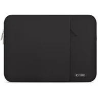 Torby na laptopy - Etui na laptopa TECH-PROTECT Sleevy 13-14 cali Czarny SLEEVY LAPTOP 13-14 BLACK - miniaturka - grafika 1