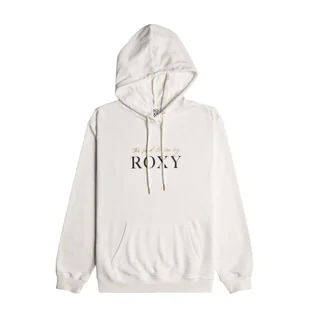 Damska Bluza ROXY SURF STOKED HOODIE TERRY ERJFT04697-WBK0 – Biały - Bluzy damskie - miniaturka - grafika 1