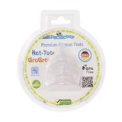 Smoczki do butelek - Pacific Baby Smoczek przepływ średni 2 szt.) 2017 - miniaturka - grafika 1