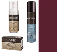 Środki do obuwia i ubrań - Zestaw do renowacji zamszu i nubuku pianka, gumka, nano renowator coccine bordowy 27 - miniaturka - grafika 1