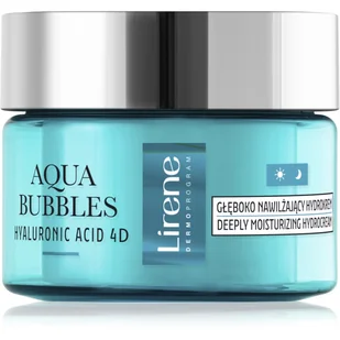 Lirene Aqua Bubbles Głęboko nawilżający hydrokrem 50ml - Kremy do twarzy - miniaturka - grafika 1