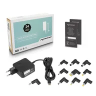 Zasilacze do laptopów - Zasilacz Ładowarka USB-C 45W uniwersalna + 10 wtyków do laptopa - miniaturka - grafika 1