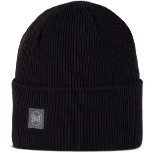 Czapka zimowa Buff CrossKnit Beanie - solid black (czarny) - Czapki i chusty sportowe męskie Czapka zimowa Buff CrossKnit Beanie - solid black (czarny) - Czapki i chusty sportowe męskie - miniaturka - grafika 1