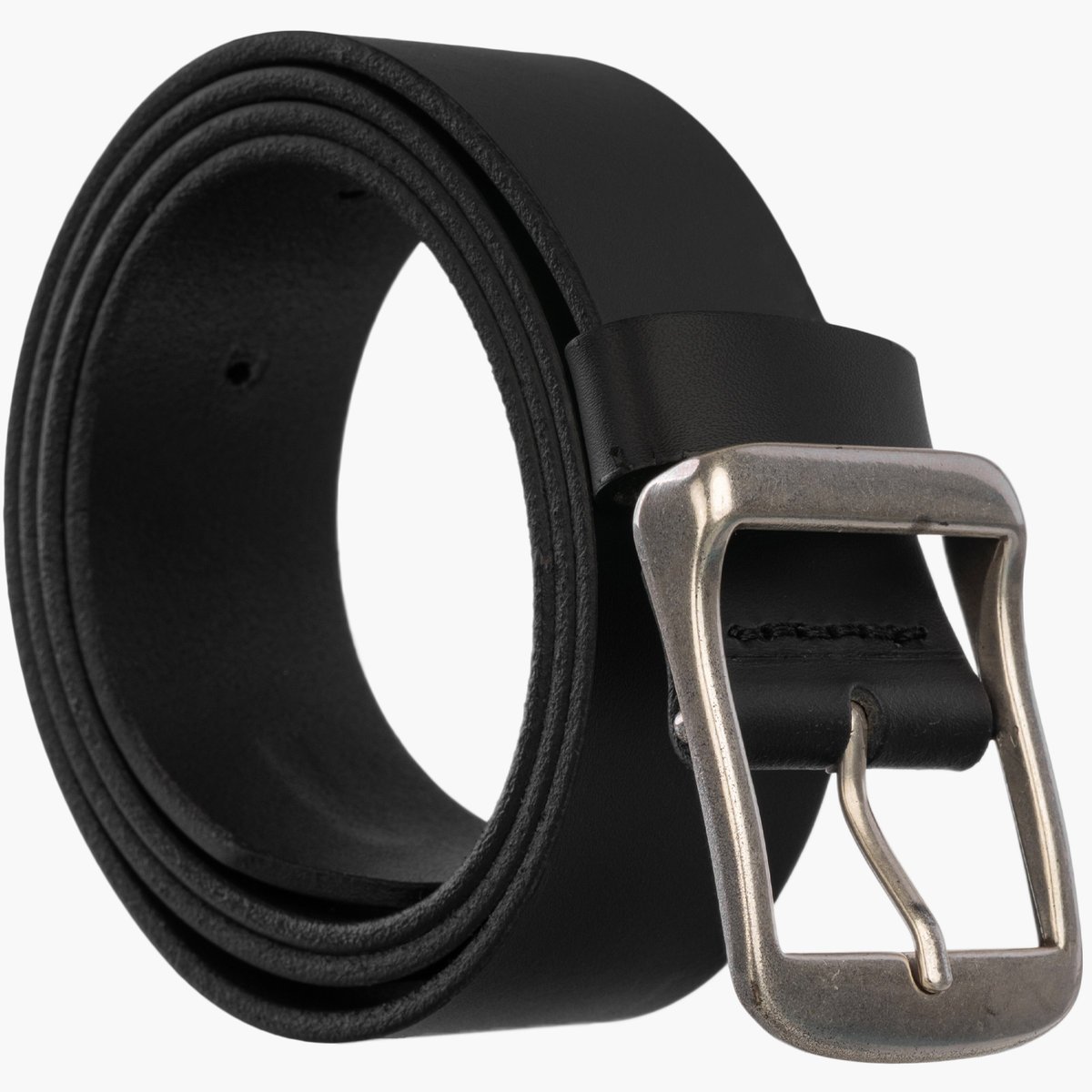 Pasek Męski BIG STAR Skórzany Pas Do Spodni Czarny OO675005 Czarny 115