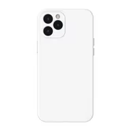 Etui i futerały do telefonów - Baseus Liquid Silica Gel Case Elastyczne żelowe etui iPhone 12 Pro Biały (WIAPIPH61P-YT02) WIAPIPH61P-YT02 - miniaturka - grafika 1