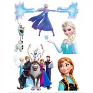 Zabawki kreatywne - Tatuaże Kraina Lodu FROZEN - Zestaw Tatuaży Dla Dzieci Elsa Anna Olaf nr 35 - miniaturka - grafika 1