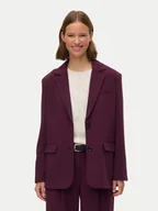 Marynarki i żakiety damskie - Vero Moda Marynarka Michell 10336375 Fioletowy Oversize - miniaturka - grafika 1