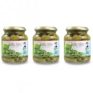 Warzywa w marynacie - Bio Kontynenty Fasolka zielona w zalewie (słoik) Zestaw 3 x 340 g Bio - miniaturka - grafika 1