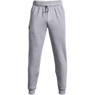 Spodnie męskie Under Armour Rival Fleece Jogger jasnoszare 1357128 011-XXL - Spodnie męskie - miniaturka - grafika 1