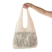 Torebki damskie - Alessio TORBA DAMSKA NA ZAKUPY na ramię torebka miejska shopperka BOHO - miniaturka - grafika 1