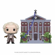 Figurki kolekcjonerskie - Funko POP! Town, figurka kolekcjonerska, BTTF, Doc With Clock Tower, 15 - miniaturka - grafika 1