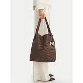 Torebki damskie - Torebka GINO ROSSI C-JERRY-LT22070 Brązowy - miniaturka - grafika 1